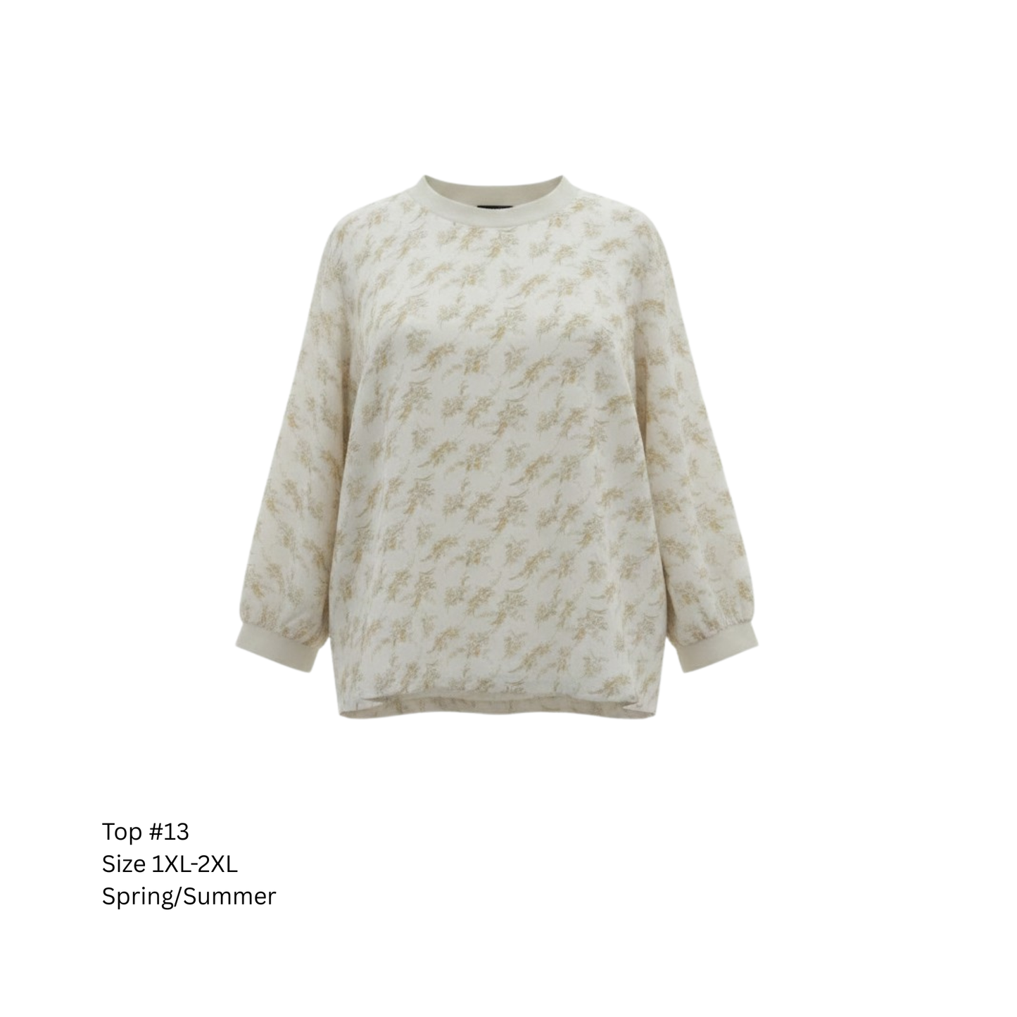 TOP: Sample FINAL SALE